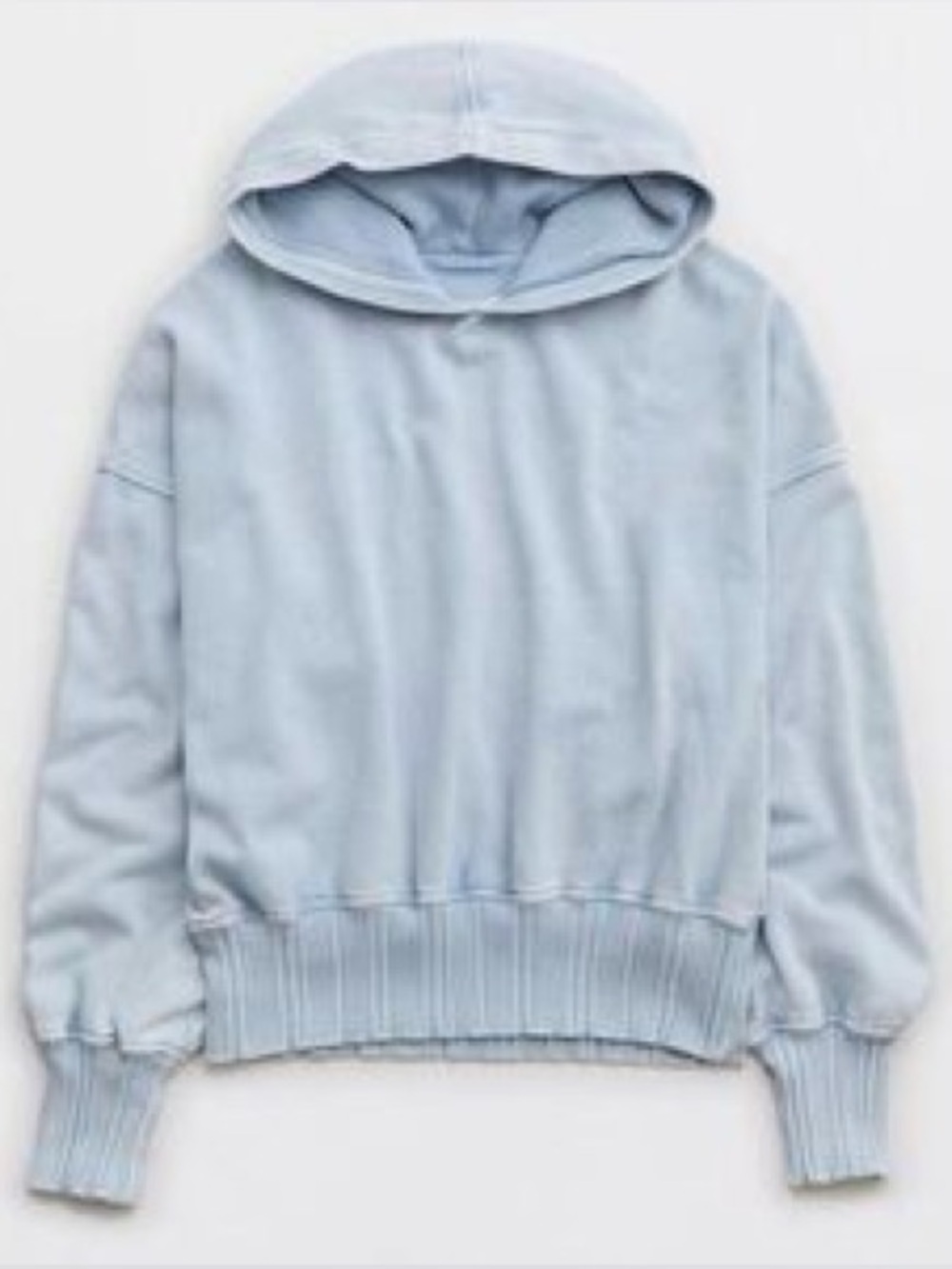 Aerie Blue Hoodie Sweatshirt Size Small
